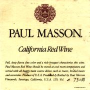 Paul Masson_red wine